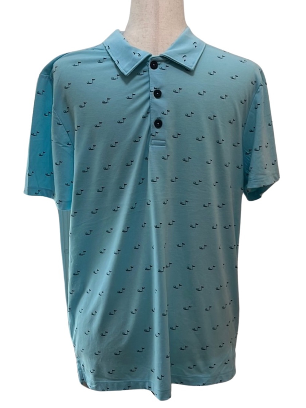 Tee Time Moisture Wicking Golf Shirt, NWT